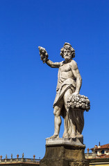 Fototapeta na wymiar Statue of the Seasons, Florence, Italy