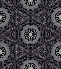 Hexagonal seamless tapestry