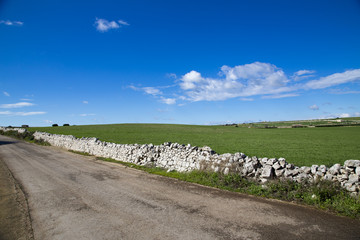 Modica, IT, January 15, 2015: Sicilian countryside typical landscape. The landscape is very similar...