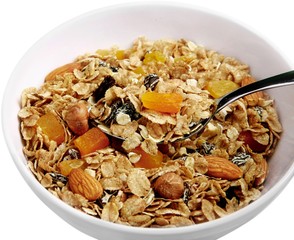 Cereal, Granola, Healthy Eating.