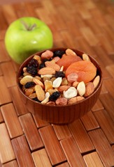 Trail Mix, Dried Fruit, Nut.