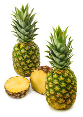 Isolated image of a pineapple