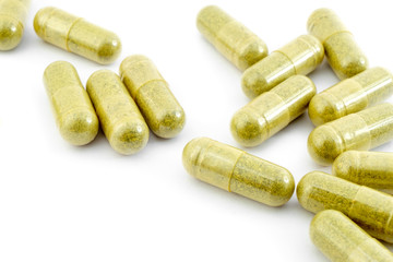 Herbal medicine capsules