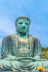 image of Great Buddha bronze statue in Kamakura, Kotokuin Temple