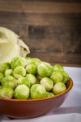 Brussels Sprout, Cabbage, Vegetable.