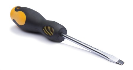 Screwdriver, Work Tool, Isolated.