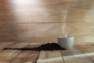 cup of black coffee