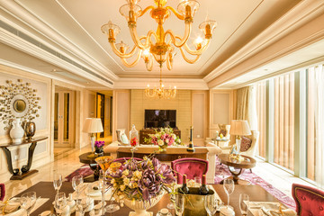 luxury living room and furniture