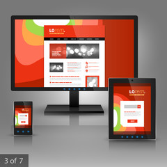 Applications template design