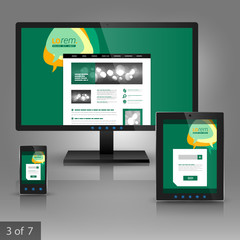 Applications template design