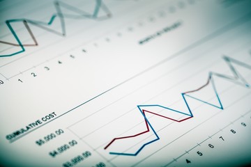 Chart, Stock Market, Analyzing.