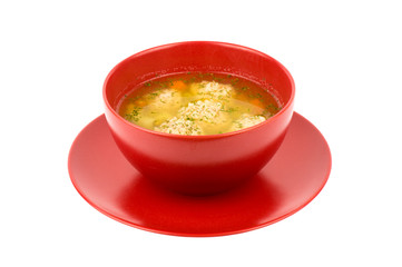 Meatballs soup