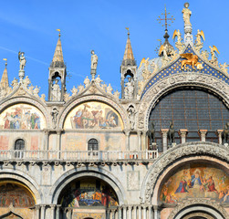 Naklejka premium San Marco Basilica in Venice, Italy