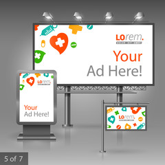 Outdoor advertising design