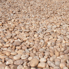 decorative floor pattern of a gravel stone