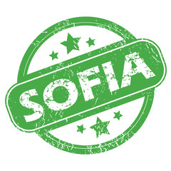 Sofia green stamp