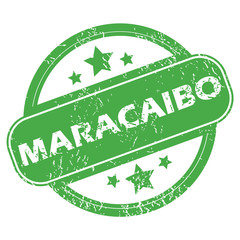 Maracaibo green stamp