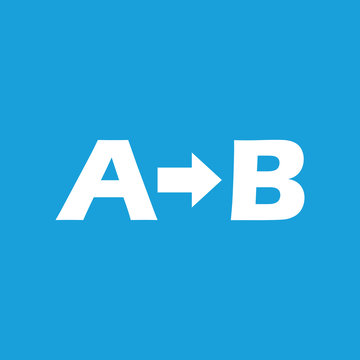 A to B icon