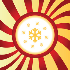Snowflakes abstract icon