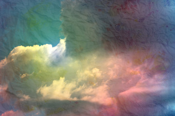 Obraz na płótnie Canvas beautiful clouds
