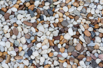 Background of colorful stones.