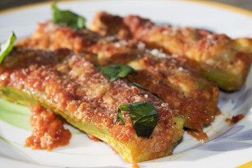 stuffed zucchini