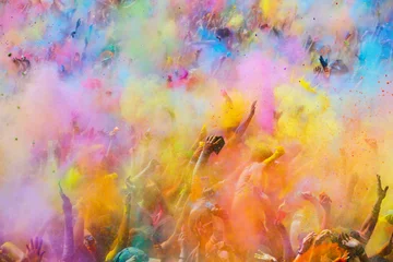 Tuinposter Festival de los colores Holi © JackF