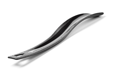 black plastic shoehorn