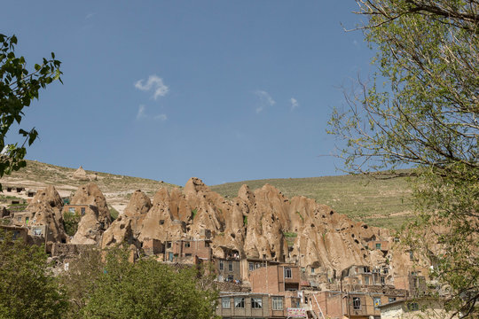 troglodyte village of Kendovan, Iran