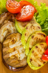 Baked tasty   vegetables food
