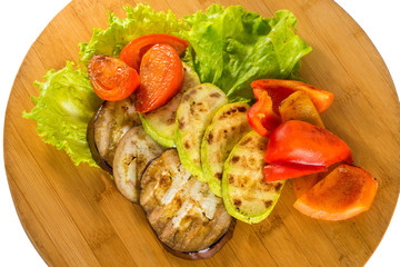 Baked tasty   vegetables food
