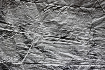 crumpled polyethylene texture