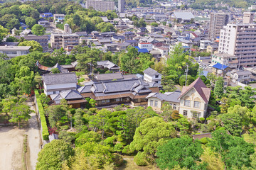 Fukujukaikan hall (circa 1930) in Fukuyama, Japan