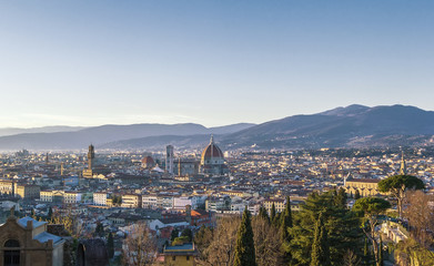 view of Florence, Italy