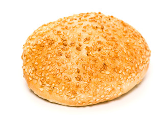 bun with sesame seeds