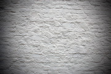 Hintergrund – weiße verputzte Ziegelsteinmauer