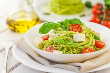 Pasta, Spaghetti, Food.