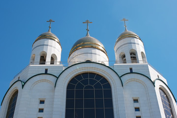 three domes of the temple