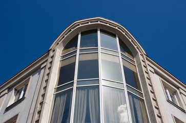 windows of the new building