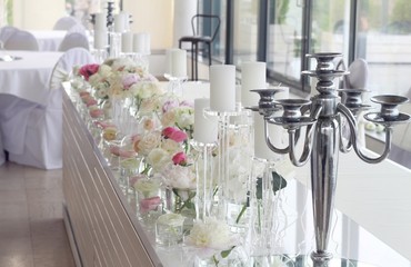 Wedding flower arrangement