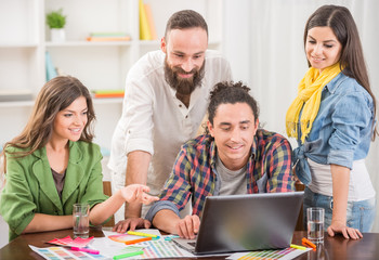 Obraz premium Designer team