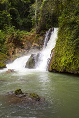Fototapeta premium Jamaica. Dunn's River waterfalls