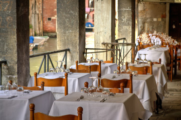 Empty restaurant