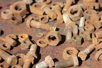 Metal corrosion, nuts, bolts
