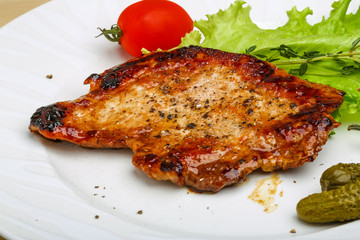 Roasted pork