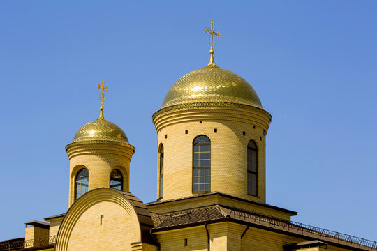 Domes of church against the sky