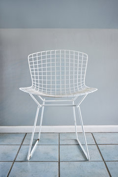 A Modern Wire Chair 