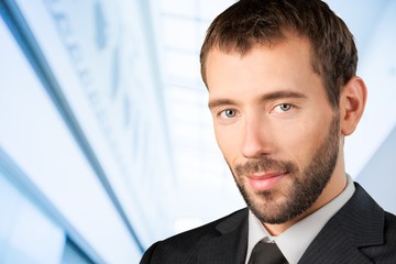 Fototapeta premium Confidence, Business, Men.