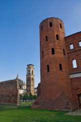 Obraz premium Palatin Towers in Turin, Italy