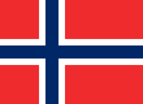 Flag of Norway Horizontal